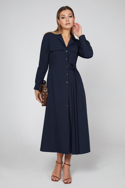Платье Bazalini 5012 синий - фото 1