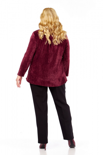 Блуза Abbi 4070 спелая_вишня - фото 2