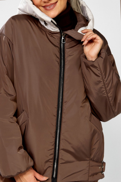 Куртка Lady Secret 6363 коричневый - фото 6