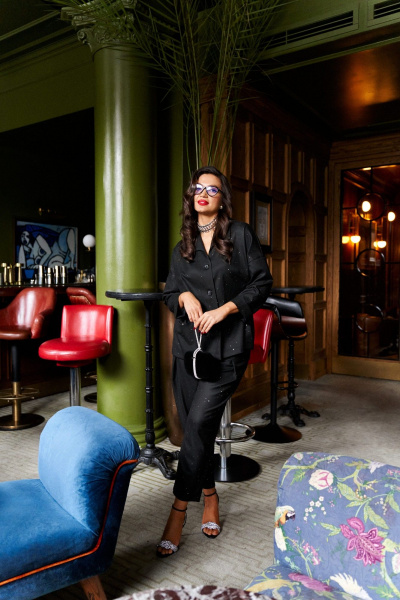 Брюки, рубашка Beautiful&Free 6393 черный - фото 10