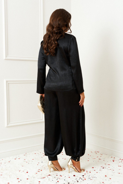 Брюки, жакет Beautiful&Free 6399 черный - фото 8
