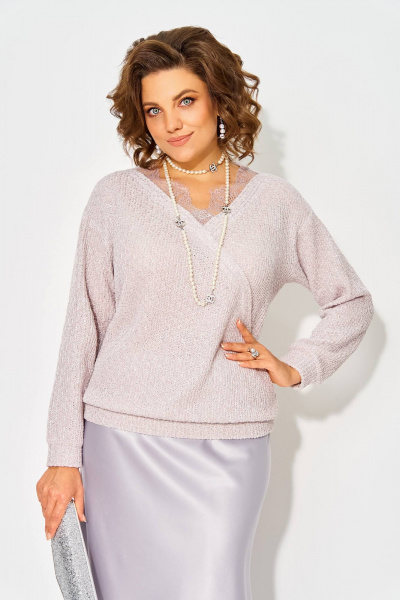 Джемпер Liliana 1494 жемчуг - фото 1