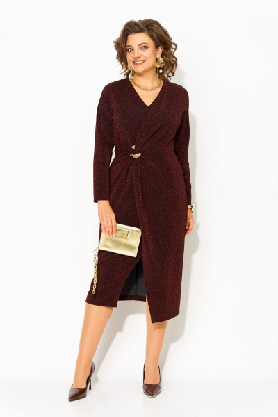 Платье Liliana 1497 шоколад - фото 1