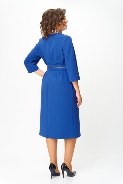 Платье ANASTASIA MAK 1294 василек - фото 7