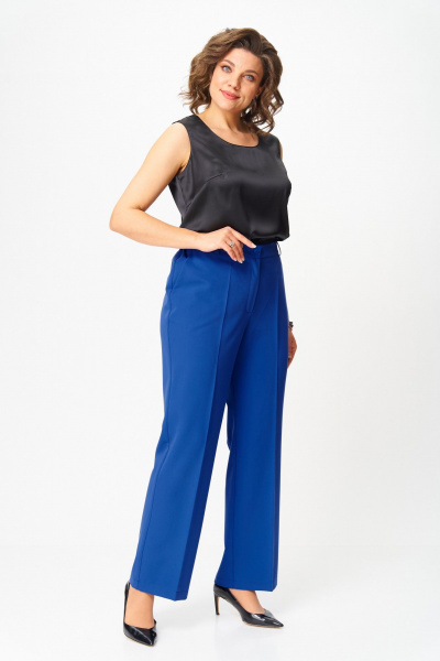 Брюки, жакет ANASTASIA MAK 1297 василек - фото 3