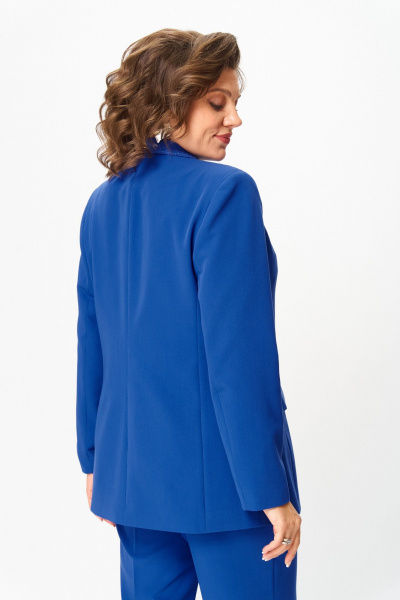 Брюки, жакет ANASTASIA MAK 1297 василек - фото 2