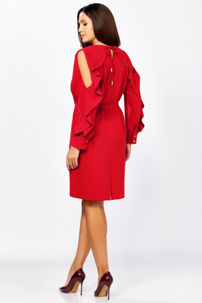 Платье Мишель стиль 1336 красный - фото 10