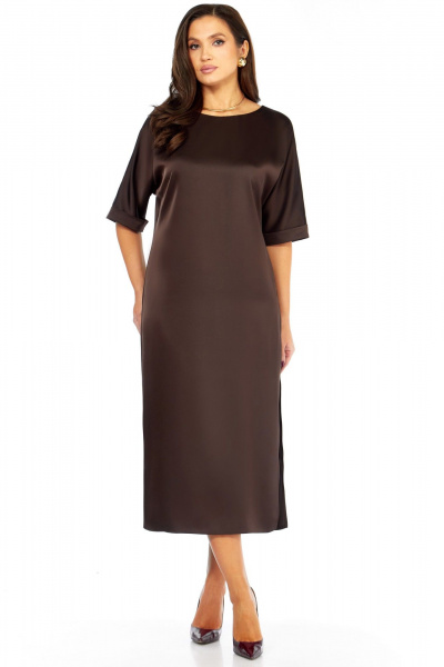 Платье Мишель стиль 1341 шоколад - фото 10