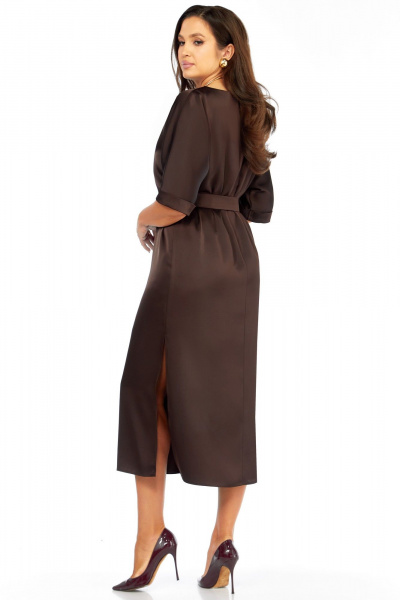 Платье Мишель стиль 1341 шоколад - фото 8