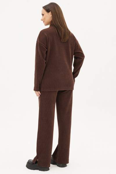 Брюки, джемпер Пинск-Стиль 274 шоколад - фото 11