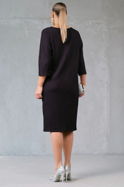 Платье Erika Laurent 1591 черный - фото 3