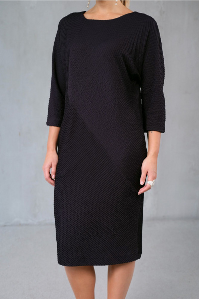 Платье Erika Laurent 1591 черный - фото 2