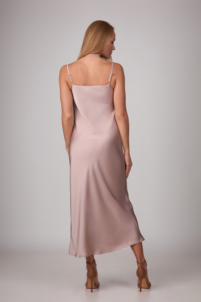 Накидка, платье Rosheli 1166 молочный/бежевый - фото 6