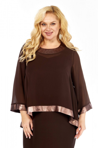 Блуза, платье БагираАнТа 1005А - фото 4