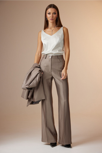 Брюки, жакет, топ N.O.W. 1624 - фото 4