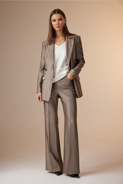 Брюки, жакет, топ N.O.W. 1624 - фото 3