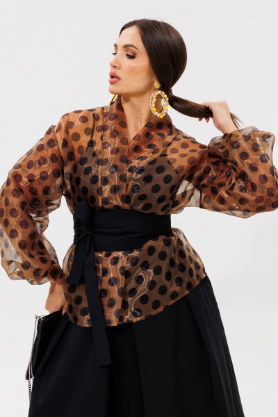 Туника Anastasia 1061.1 кофе - фото 4