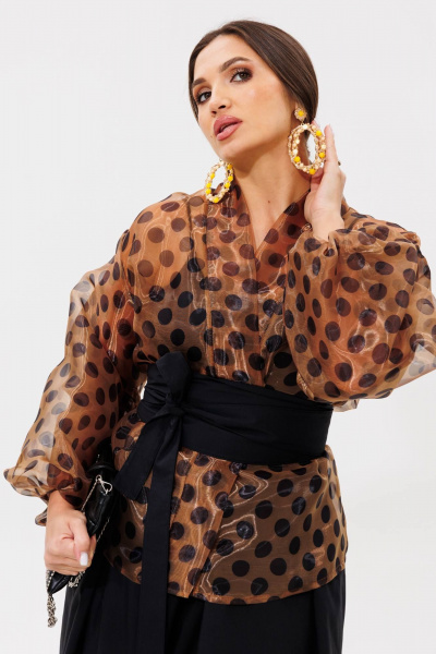 Туника Anastasia 1061.1 кофе - фото 1