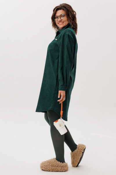 Платье Anelli 1771 изумрудная мягкость - фото 9