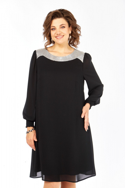 Платье Kauhanka 028 черный - фото 3