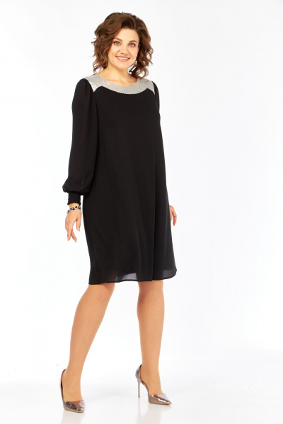 Платье Kauhanka 028 черный - фото 2