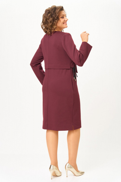 Платье Bonna Image 622/11 бордовый - фото 6