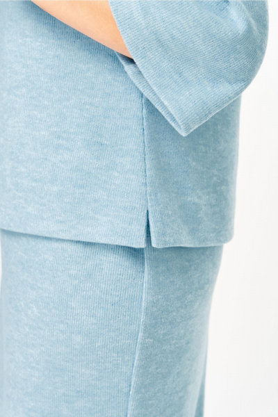 Блуза, юбка Bonna Image 757/7 голубой - фото 5