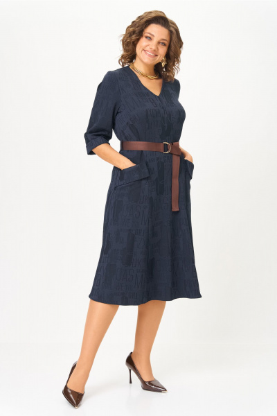 Платье Bonna Image 767/4 синий - фото 6