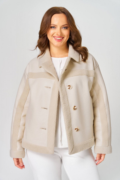 Куртка Диомант 2138 бежевый - фото 8