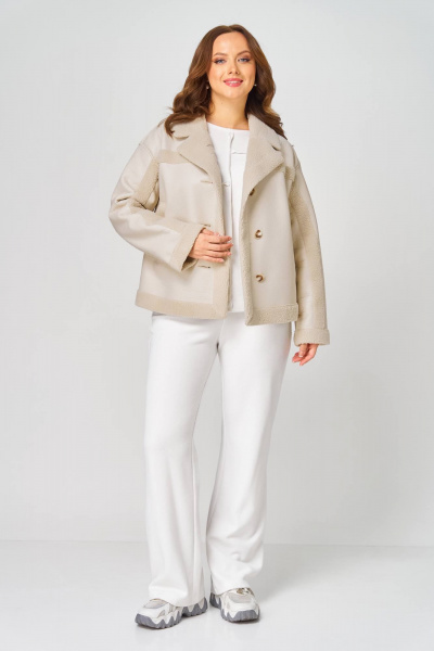Куртка Диомант 2138 бежевый - фото 2