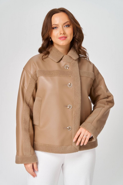 Куртка Диомант 2138 карамель - фото 9