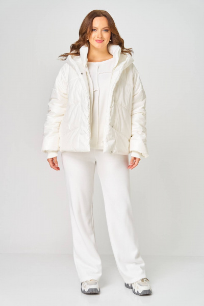 Куртка Диомант 2125 молочный - фото 3