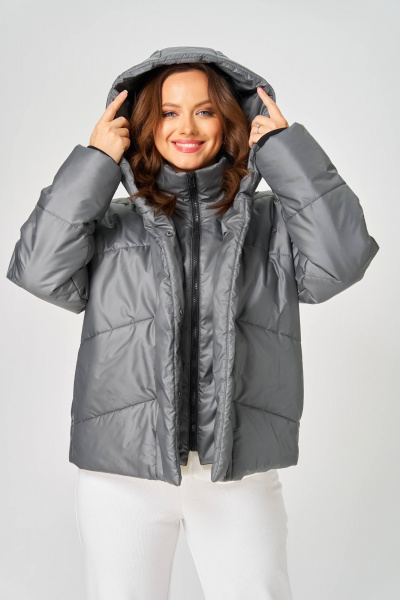 Куртка Диомант 2125 графит - фото 4