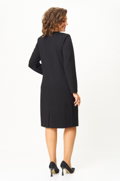 Платье БАГРЯНИЦА 5104 черный - фото 7