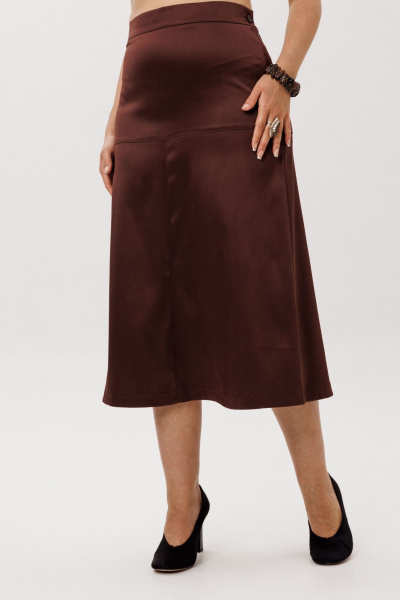 Юбка Anelli 1510 жженная_карамель - фото 6