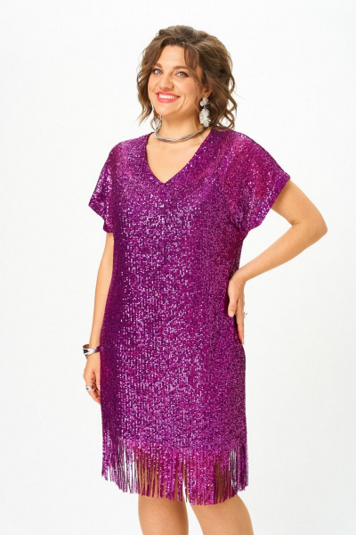 Платье Svetlana-Style 2046 фиолетовый - фото 3