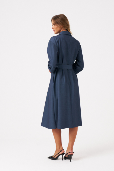 Платье Панда 112883 синий - фото 8