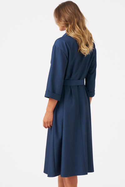 Платье Панда 112883 синий - фото 9