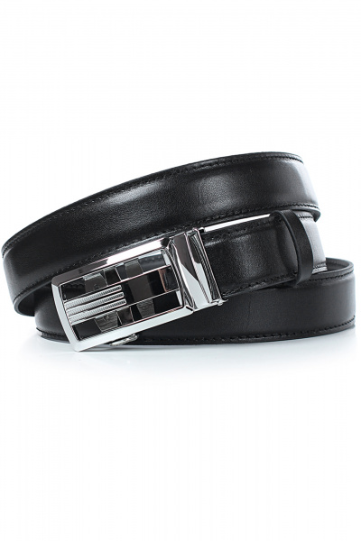 Ремень Galanteya 16812.25с2103к45 2р черный - фото 1