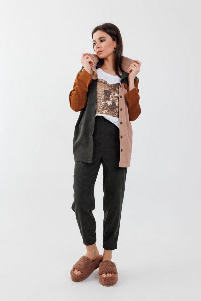 Рубашка Anelli 1748 оттенки_леса - фото 8