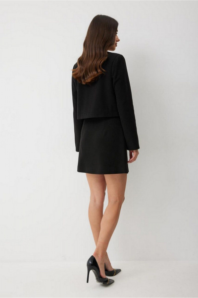 Юбка T.N.D М373 черный - фото 5