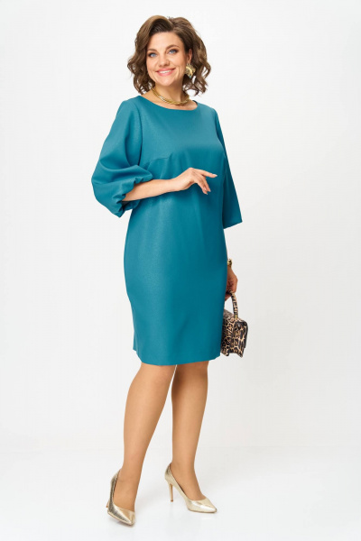 Платье Karina deLux M-1386 бирюзовый - фото 2