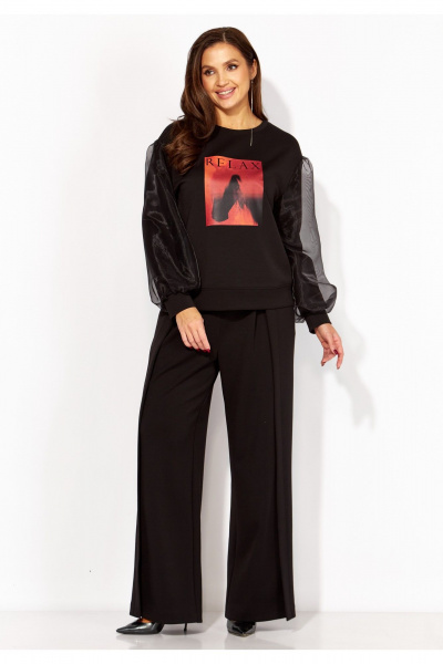 Брюки, джемпер TAiER 1412 черный - фото 6