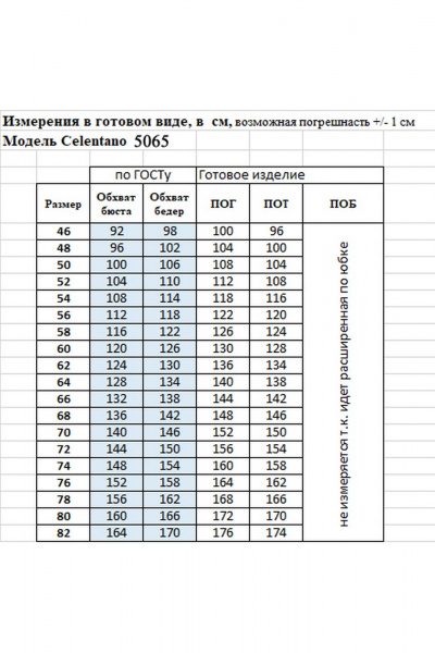 Платье Celentano lite 5065 черный - фото 7