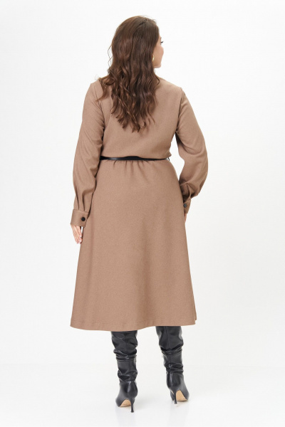 Платье AVA fashion М-160 капучино - фото 11