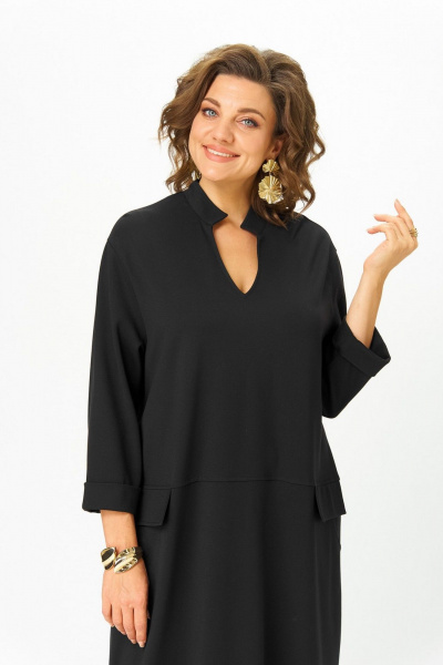 Платье Svetlana-Style 5030 черный - фото 4