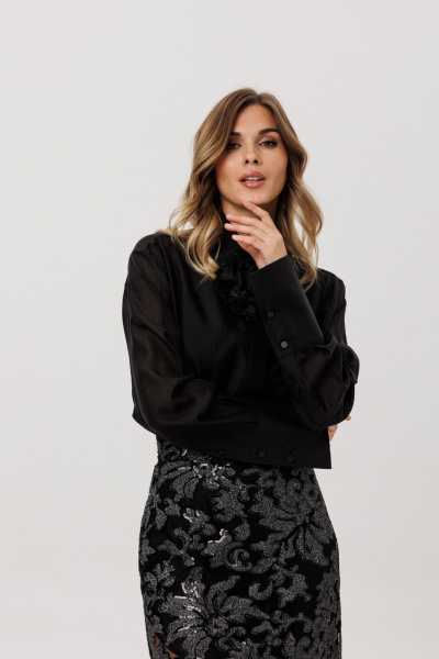 Блуза EOLA 3021 черный - фото 2