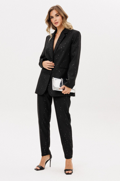 Брюки, жакет EOLA 3016 черный - фото 10