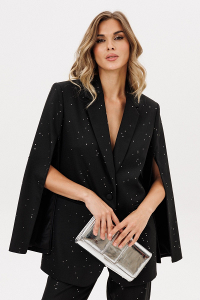 Брюки, жакет EOLA 3016 черный - фото 6