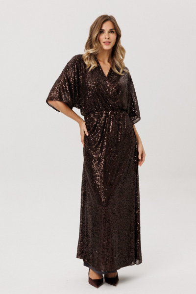 Платье EOLA 3013 шоколад - фото 1